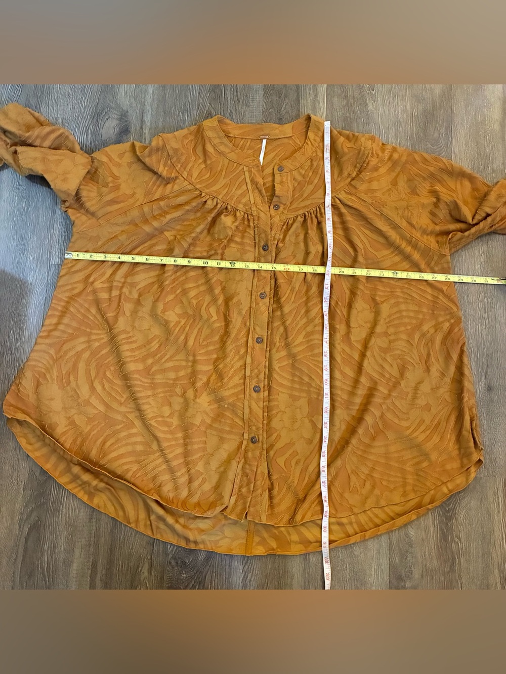 Free People Can't Stop Dreaming Flowy Tunic Top Western - Picture 9 of 11